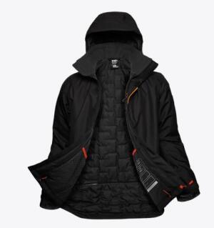 HH Kensington Winter Jacket, black, maat S